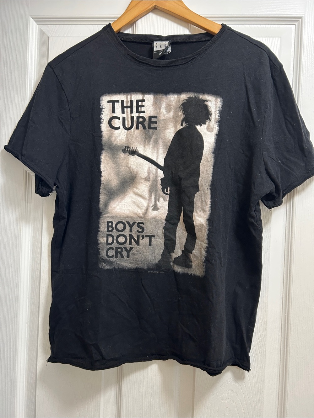Boys Don't Cry Short Sleeve Graphic Tee - Black